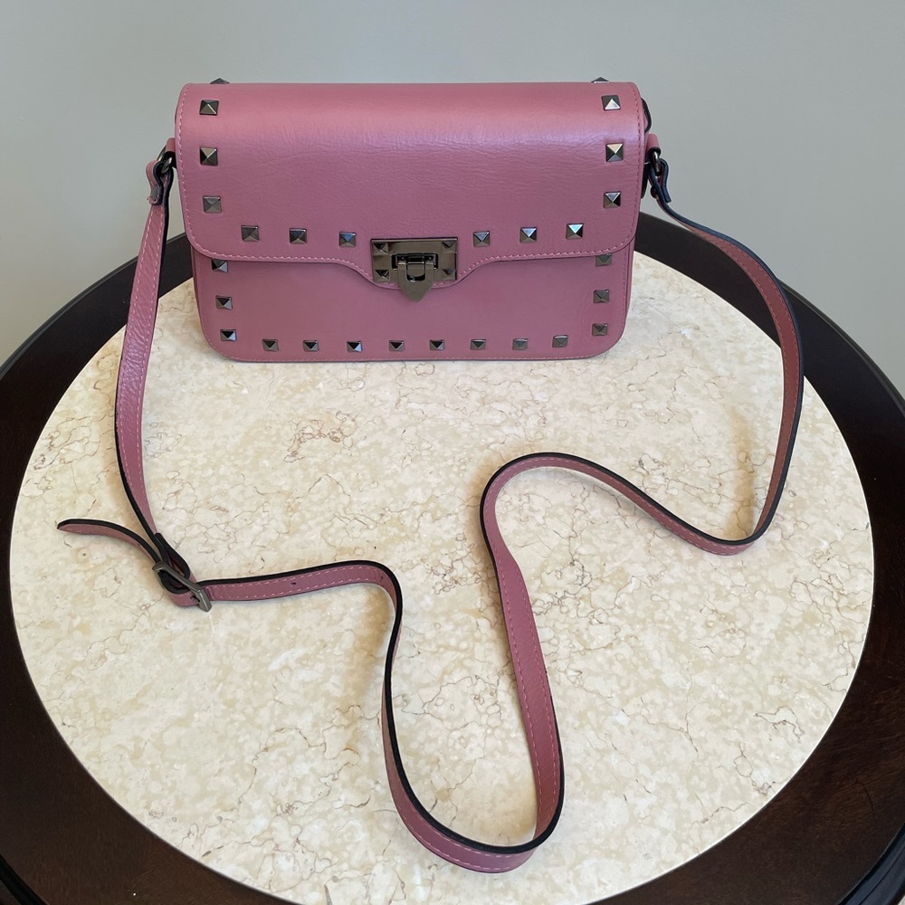 Genuine leather Borse In Pelle Made in Italy crossover purse.